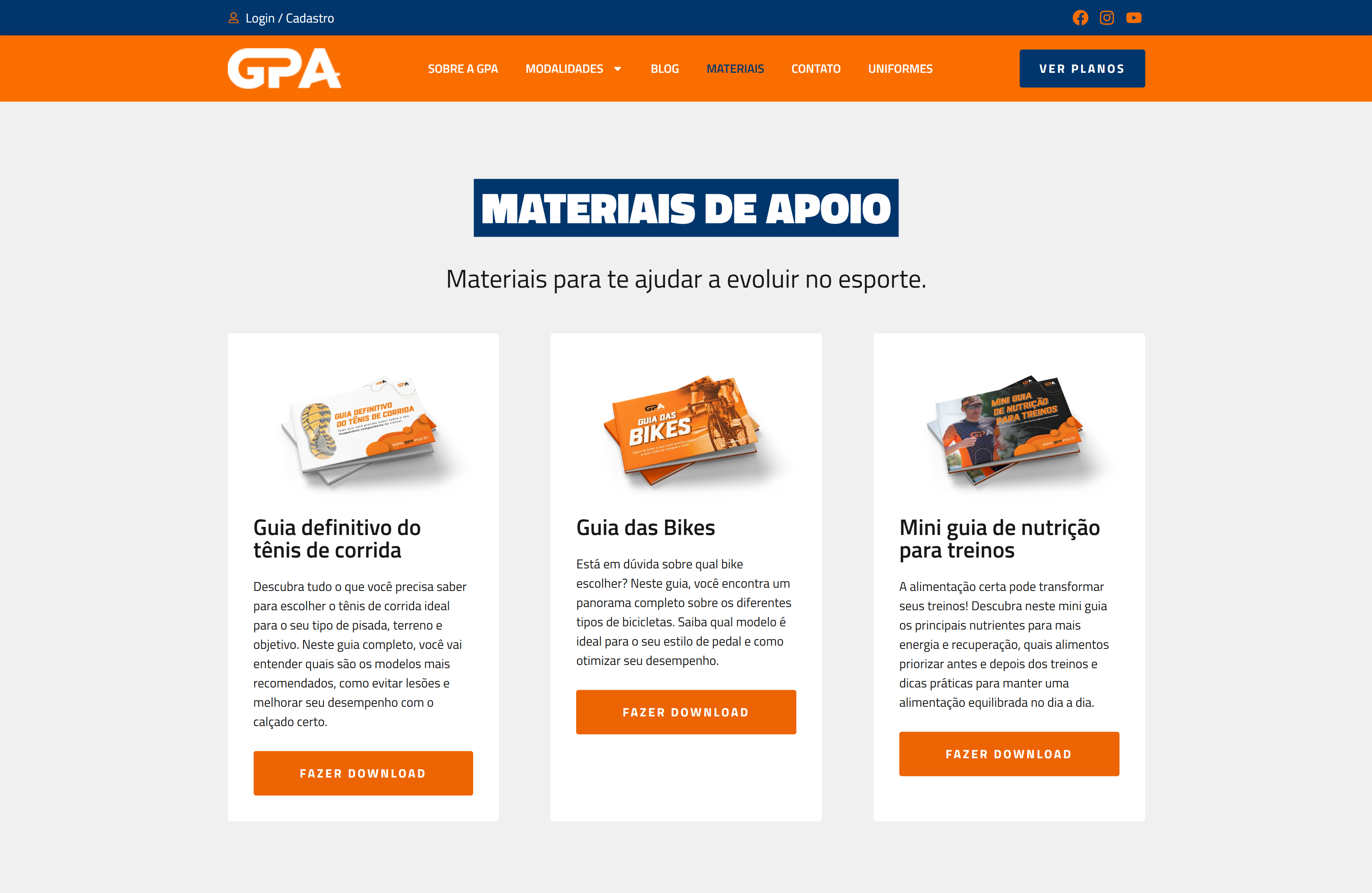 Materiais de Apoio