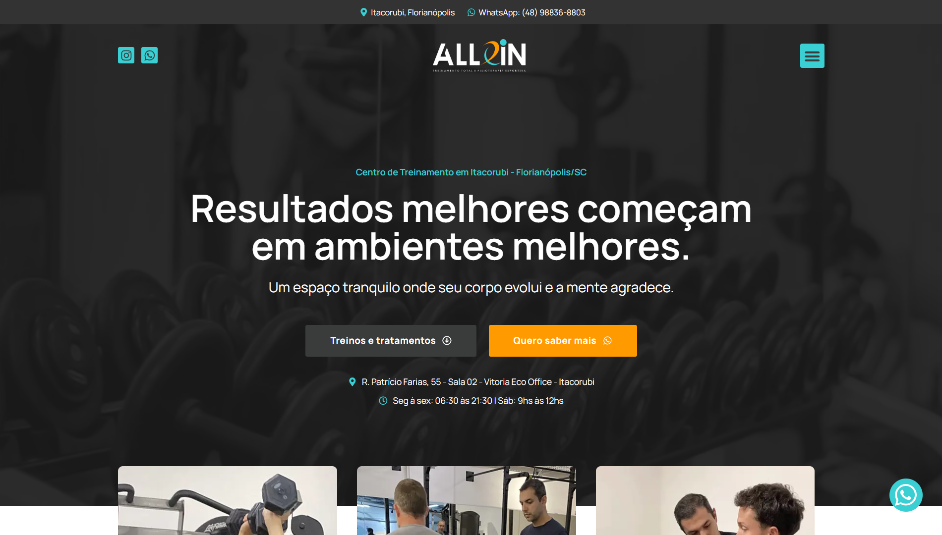 All-In Treino & Fisio